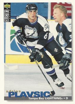 #233 Adrien Plavsic - Tampa Bay Lightning - 1995-96 Collector's Choice Hockey