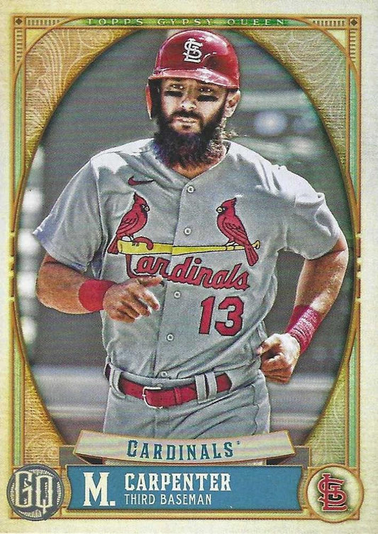 #233 Matt Carpenter - St. Louis Cardinals - 2021 Topps Gypsy Queen Baseball