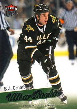 #233 B.J. Crombeen - Dallas Stars - 2008-09 Ultra Hockey