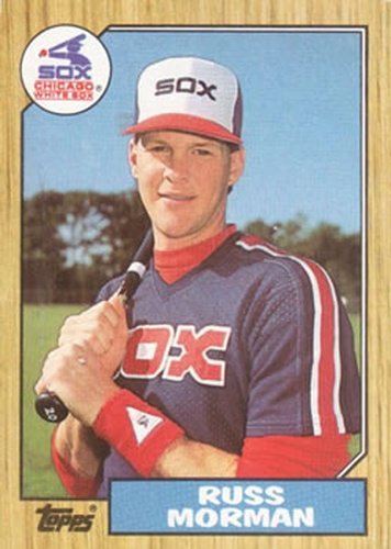 #233 Russ Morman - Chicago White Sox - 1987 Topps Baseball