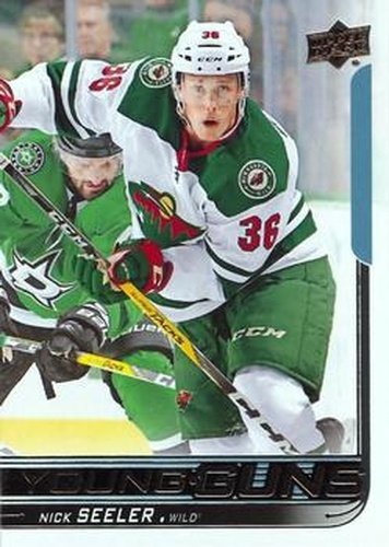 #233 Nick Seeler - Minnesota Wild - 2018-19 Upper Deck Hockey