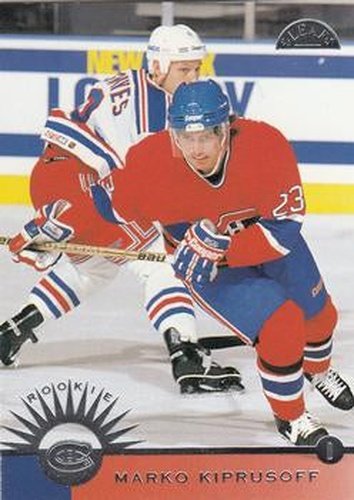 #233 Marko Kiprusoff - Montreal Canadiens - 1996-97 Leaf Hockey