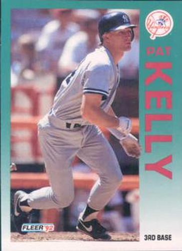 #233 Pat Kelly - New York Yankees - 1992 Fleer Baseball