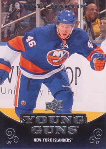 #233 Matt Martin - New York Islanders - 2010-11 Upper Deck Hockey
