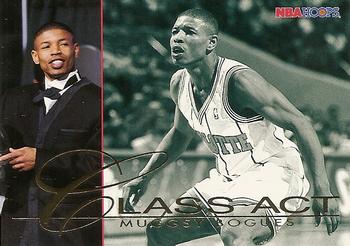 #233 Muggsy Bogues - Charlotte Hornets - 1995-96 Hoops Basketball