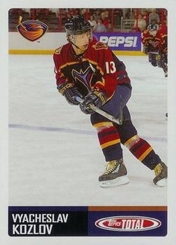 #233 Vyacheslav Kozlov - Atlanta Thrashers - 2002-03 Topps Total Hockey