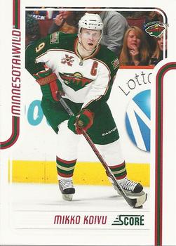 #233 Mikko Koivu - Minnesota Wild - 2011-12 Score Hockey