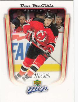 #233 Dan McGillis - New Jersey Devils - 2005-06 Upper Deck MVP Hockey