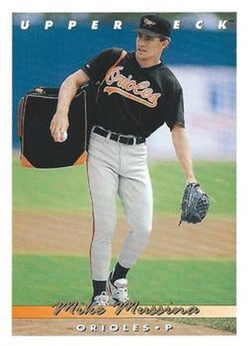 #233 Mike Mussina - Baltimore Orioles - 1993 Upper Deck Baseball