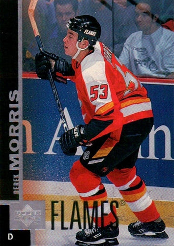#233 Derek Morris - Calgary Flames - 1997-98 Upper Deck Hockey