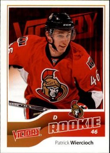 #233 Patrick Wiercioch - Ottawa Senators - 2011-12 Upper Deck Victory Hockey