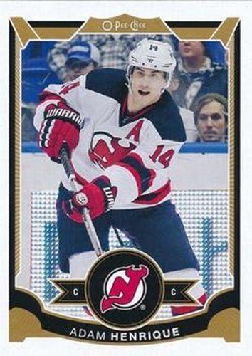 #233 Adam Henrique - New Jersey Devils - 2015-16 O-Pee-Chee Hockey