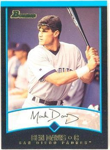 #233 Ben Davis - San Diego Padres - 2001 Bowman Baseball