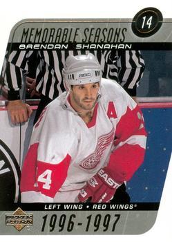 #233 Brendan Shanahan - Detroit Red Wings - 2002-03 Upper Deck Hockey