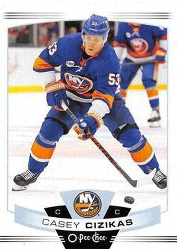 #233 Casey Cizikas - New York Islanders - 2019-20 O-Pee-Chee Hockey