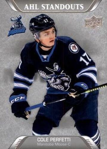 #233 Cole Perfetti - Manitoba Moose - 2020-21 Upper Deck AHL Hockey