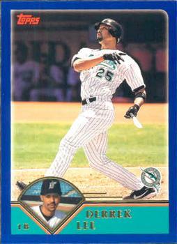 #233 Derrek Lee - Florida Marlins - 2003 Topps Baseball