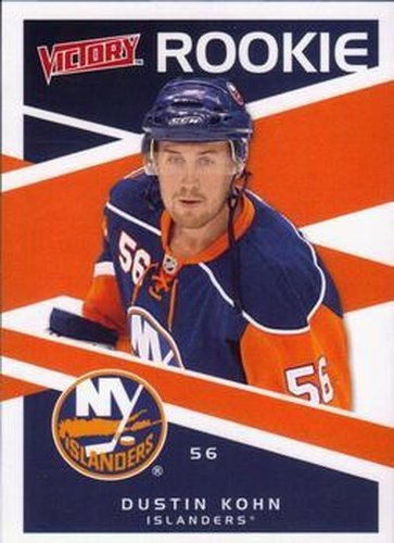 #233 Dustin Kohn - New York Islanders - 2010-11 Upper Deck Victory Hockey