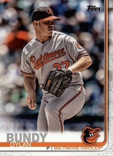 #233 Dylan Bundy - Baltimore Orioles - 2019 Topps Baseball