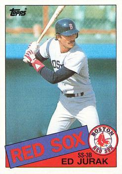 #233 Ed Jurak - Boston Red Sox - 1985 Topps Baseball