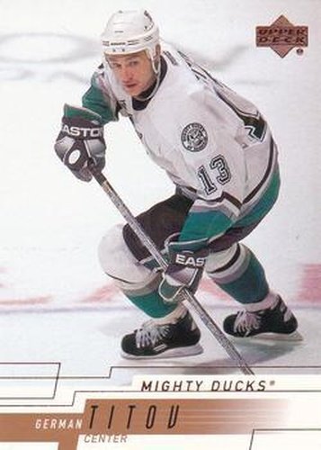#233 German Titov - Anaheim Mighty Ducks - 2000-01 Upper Deck Hockey