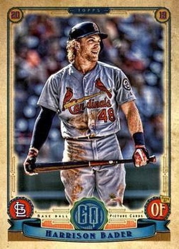 #233 Harrison Bader - St. Louis Cardinals - 2019 Topps Gypsy Queen Baseball