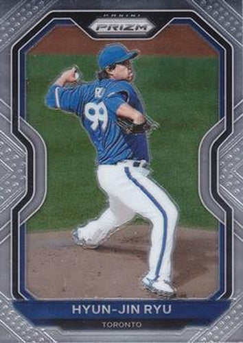 #233 Hyun-Jin Ryu - Toronto Blue Jays - 2021 Panini Prizm Baseball