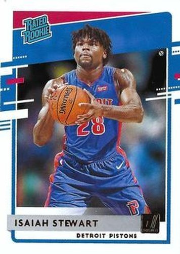 #233 Isaiah Stewart - Detroit Pistons - 2020-21 Donruss Basketball