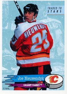 #233 Joe Nieuwendyk - Calgary Flames - 1995-96 Panini Hockey Stickers