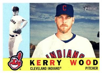 #233 Kerry Wood - Cleveland Indians - 2009 Topps Heritage Baseball