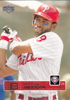 #233 Marlon Anderson - Philadelphia Phillies - 2003 Upper Deck Baseball