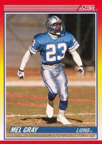 #233 Mel Gray - Detroit Lions - 1990 Score Football
