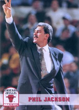 #233 Phil Jackson - Chicago Bulls - 1993-94 Hoops Basketball
