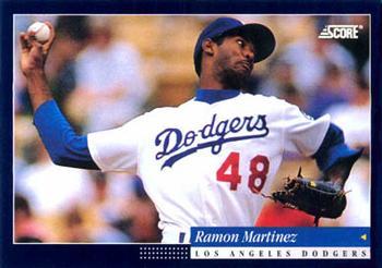 #233 Ramon Martinez - Los Angeles Dodgers -1994 Score Baseball