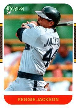 #233 Reggie Jackson - California Angels - 2021 Donruss Baseball