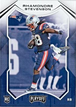 #233 Rhamondre Stevenson - New England Patriots - 2021 Panini Playoff Football