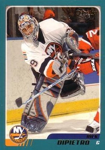 #233 Rick Dipietro - New York Islanders - 2003-04 O-Pee-Chee Hockey