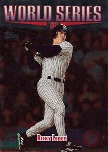 #233 Ricky Ledee - New York Yankees - 1999 Topps Baseball