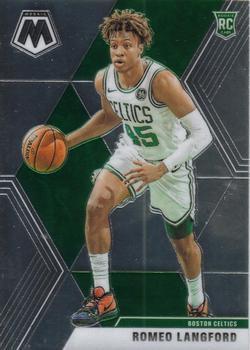 #233 Romeo Langford - Boston Celtics - 2019-20 Panini Mosaic Basketball