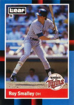 #233 Roy Smalley - Minnesota Twins - 1988 Leaf Baseball
