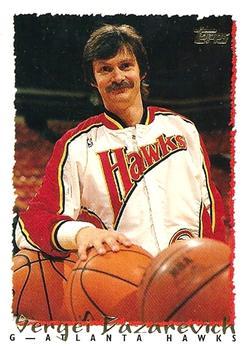 #233 Sergei Bazarevich - Atlanta Hawks - 1994-95 Topps Basketball