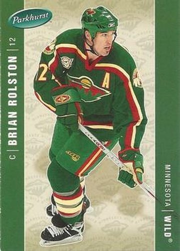 #233 Brian Rolston - Minnesota Wild - 2005-06 Parkhurst Hockey