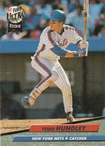 #233 Todd Hundley - New York Mets - 1992 Ultra Baseball