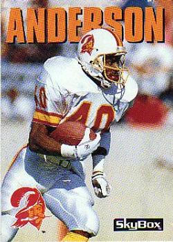 #233 Gary Anderson - Tampa Bay Buccaneers - 1992 SkyBox Impact Football