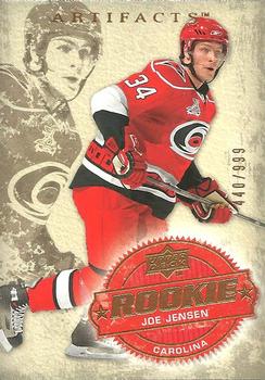 #233 Joe Jensen - Carolina Hurricanes - 2008-09 Upper Deck Artifacts Hockey