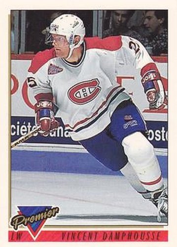 #233 Vincent Damphousse - Montreal Canadiens - 1993-94 Topps Premier Hockey