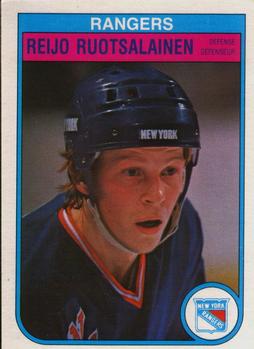 #233 Reijo Ruotsalainen - New York Rangers - 1982-83 O-Pee-Chee Hockey