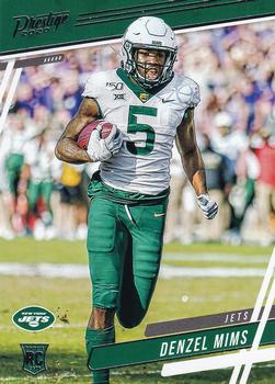 #233 Denzel Mims - New York Jets - 2020 Panini Prestige Football