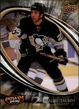 #233 Maxime Talbot - Pittsburgh Penguins - 2008-09 Upper Deck Power Play Box Set Hockey