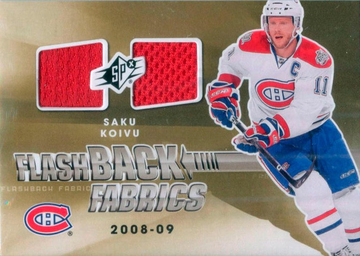 #233 Saku Koivu - Montreal Canadiens - 2011-12 SPx Hockey